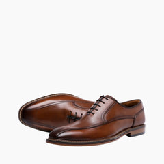Round-Toe, Lace-Up: Oxford Shoes for Men : Purakha - 0567PuM