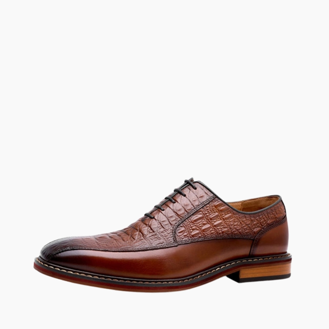 Round-Toe, Lace-Up: Oxford Shoes for Men