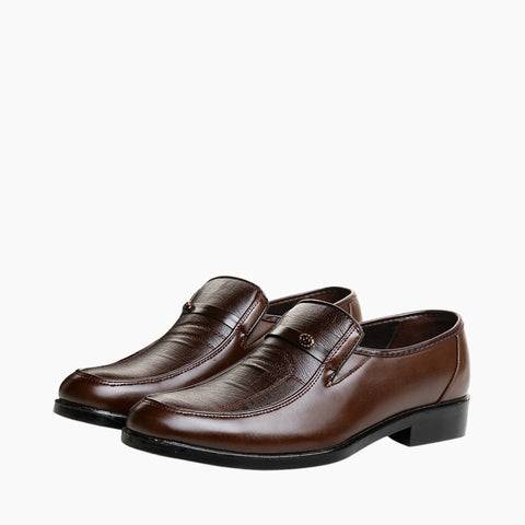 Brown Non-Slip Soles, Shock Resistance : Work Shoes for Men : Sahi - 0581SaM