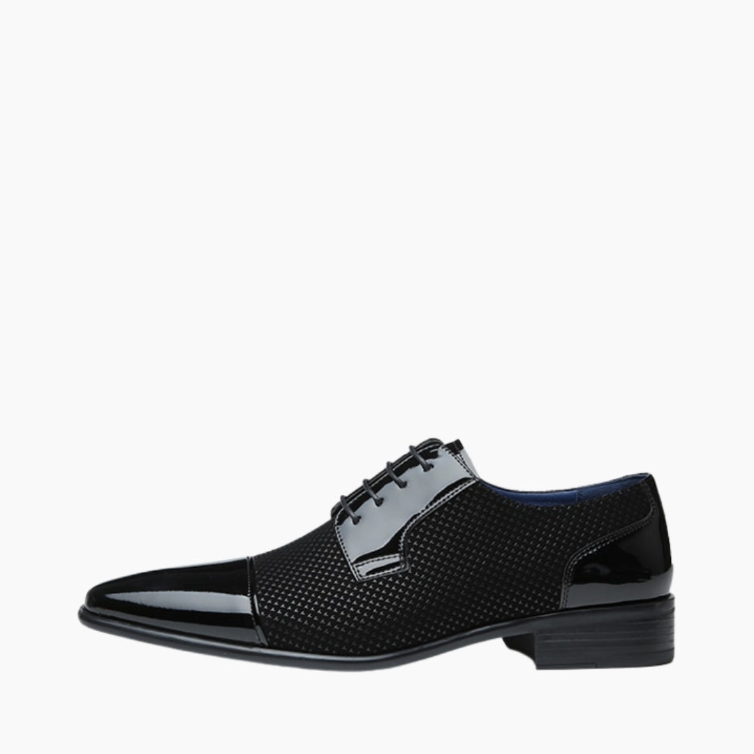 Round-Toe, Lace-Up : Men's Wedding Shoes : Viah - 0619ViM