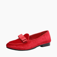 Red Pointed-Toe, Slip-On : Men's Wedding Shoes : Viah - 0624ViM