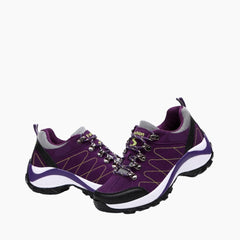 Purple Waterproof, Height Increasing : Walking Shoes for Women : Turhia - 0630TuF