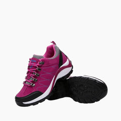 Pink Waterproof, Height Increasing : Walking Shoes for Women : Turhia - 0630TuF