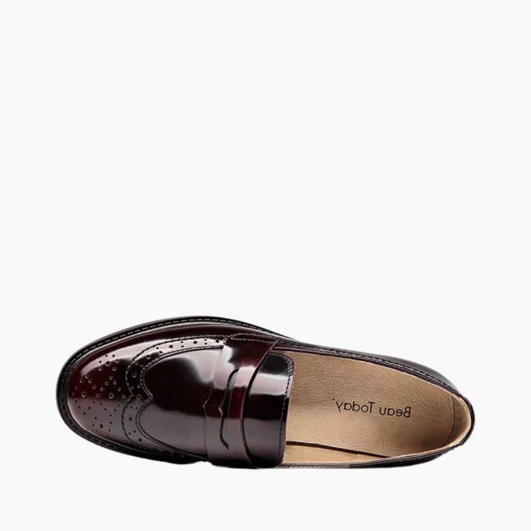 Handmade, Non-Slip Rubber Sole : Smart Casual Shoes for Women : Teja - 0649TeF