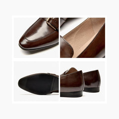 Handmade, Non-Slip Rubber Sole : Smart Casual Shoes for Women : Teja - 0654TeF
