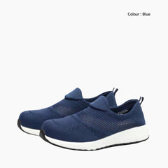 Blue Anti-Smashe, Anti-Slip : Safety Shoes for Women : Rakhia - 0678RaF