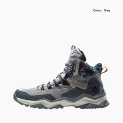 Grey Shock Absorption, Anti Freeze : Hiking Boots for Men : Pahaara - 0697PaM