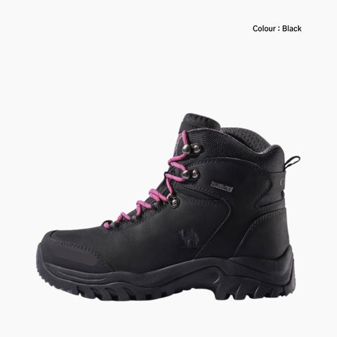 Black Non-Slip, Shock Absorption : Hiking Boots : Pahaara - 0701PaF