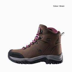 Brown Non-Slip, Shock Absorption : Hiking Boots : Pahaara - 0701PaF