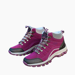 Lace-Up, Breathable : Hiking Boots for Women : Pahaara - 0703PaF