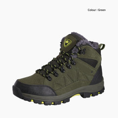 Green Waterproof, Anti-Skid : Hiking Boots for Women : Pahaara - 0711PaF