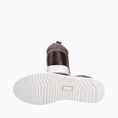 Grey Pointed-Toe, Handmade : Winter Boots for Men : Saradi - 0715SrM
