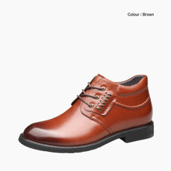 Brown Handmade, Round Toe : Winter Boots for Men : Saradi - 0718SrM