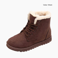 Handmade, Non-Slip Sole : Winter Boots for Women