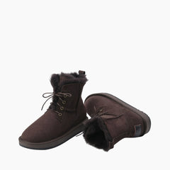 Round Toe, Handmade : Winter Boots for Women : Saradi - 0727SrF