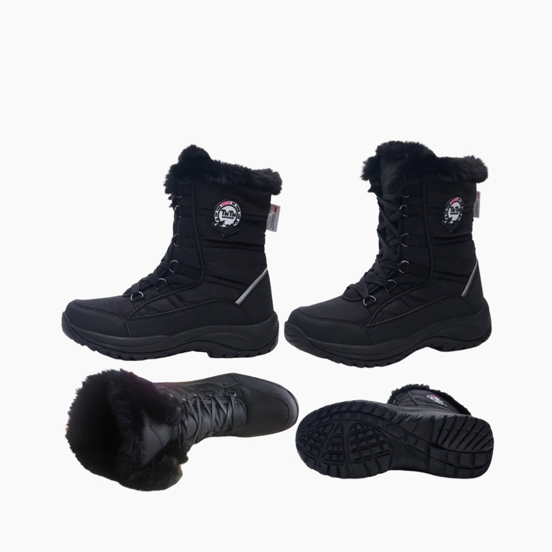 Slip-resistant sole, Cushioning Midsole : Winter Boots for Women : Saradi - 0739SrF