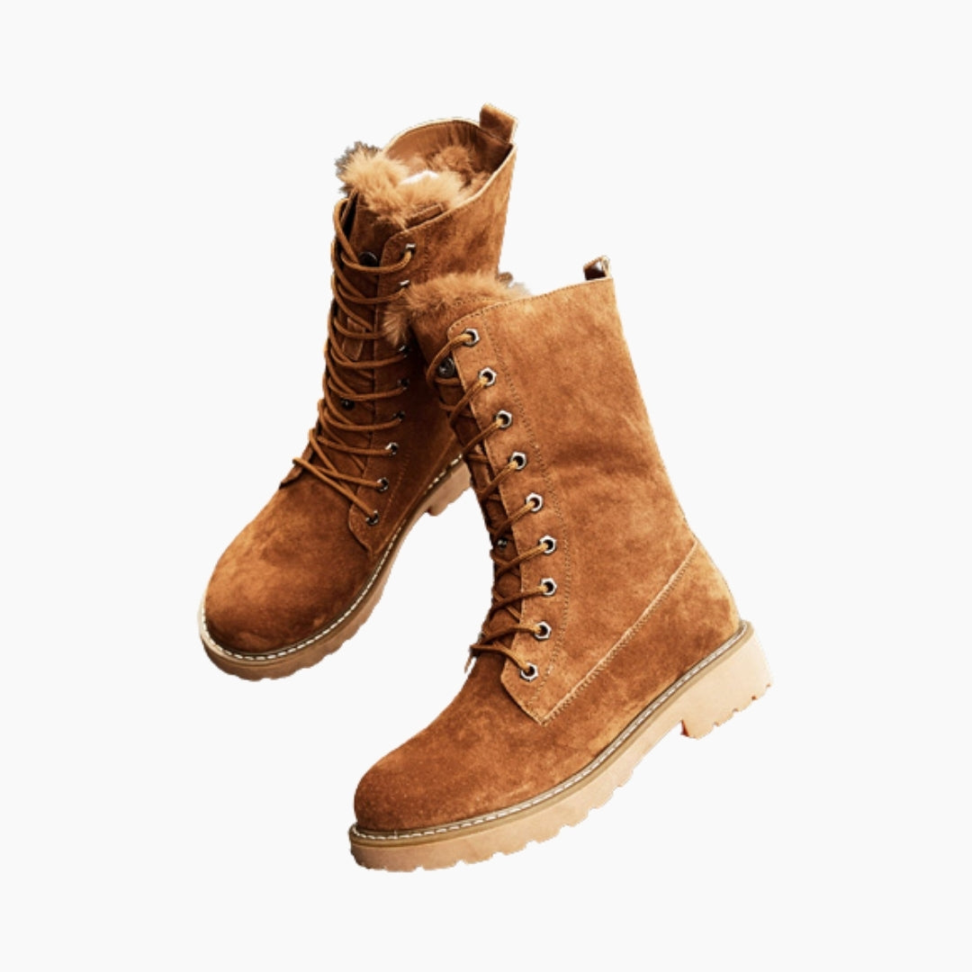 Non-Slip Wear Sole, Comfortable : Winter Boots for Women : Saradi - 0741SrF