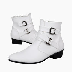 Pointed-Toe, Breathable : Ankle Boots for Men : Gittey - 0743GiM