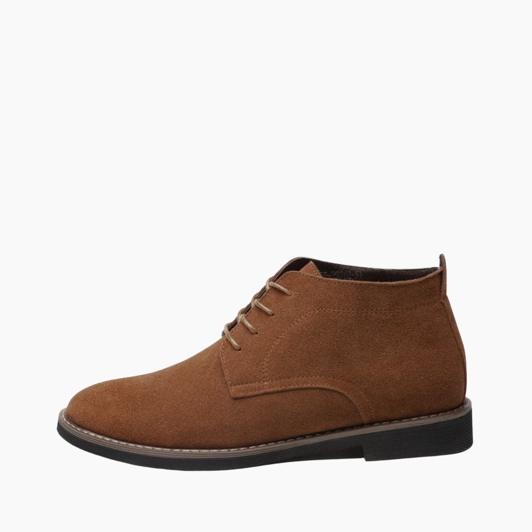 Round-Toe, Handmade : Ankle Boots for Men : Gittey - 0744GiM