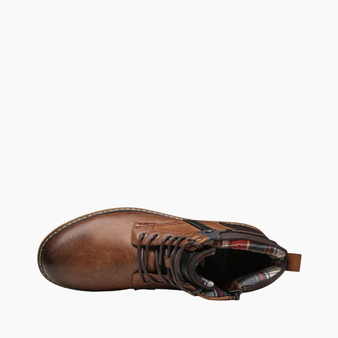 Round-Toe, Handmade : Ankle Boots for Men : Gittey - 0753GiM
