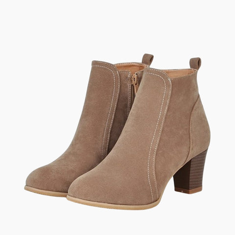 Square Heel, Round Toe : Ankle Boots for Women : Gittey - 0763GiF