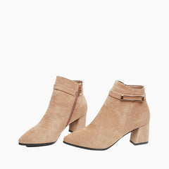 Square Heel, Handmade : Ankle Boots for Women : Gittey - 0771GiF