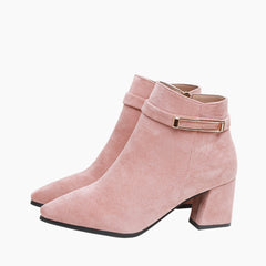 Square Heel, Handmade : Ankle Boots for Women : Gittey - 0771GiF