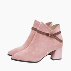 Pointed-Toe, Handmade : Ankle Boots for Women : Gittey - 0772GiF