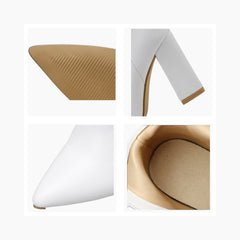 White Non-Slip Sole, Wear resistant : Ankle Boots for Women : Gittey - 0789GiF