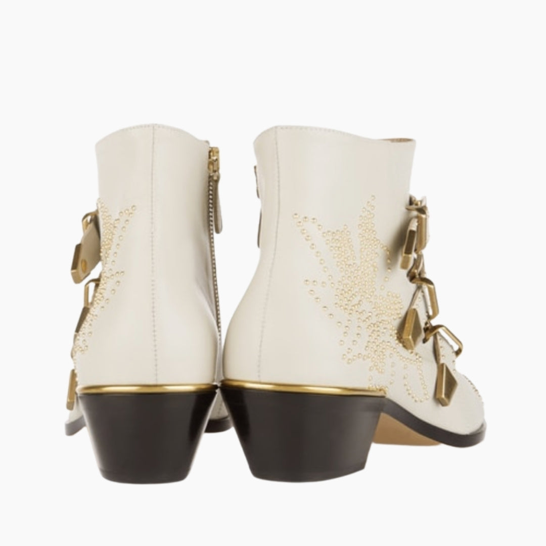 Non-Slip, Handmade : Ankle Boots for Women : Gittey - 0803GiF
