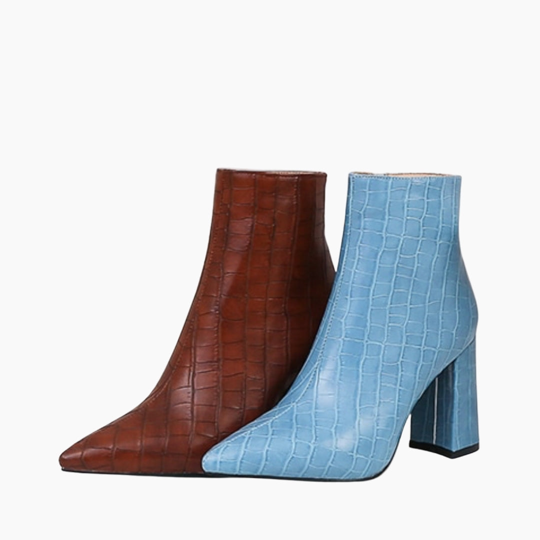 Square Heel, Handmade : Ankle Boots for Women : Gittey - 0812GiF