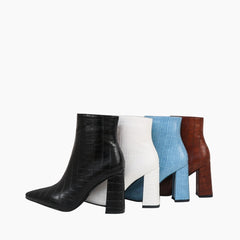 Square Heel, Handmade : Ankle Boots for Women : Gittey - 0812GiF