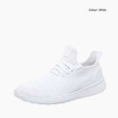 White Cushioning, Height Increasing : Running Shoes for Men : Gatee - 0817GtM