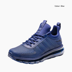 Blue Shock Absorbtion, Damping Cushion : Running Shoes for Men : Gatee - 0831GtM