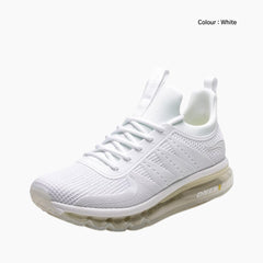 WHite Shock Absorbtion, Damping Cushion : Running Shoes for Men : Gatee - 0831GtM
