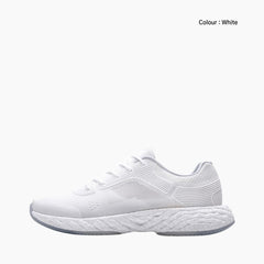White Antiskid, Light : Running Shoes for Men : Gatee - 0836GtM