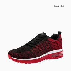 Red Cushioning, Shock Absorption : Running Shoes for Women : Gatee - 0849GtF