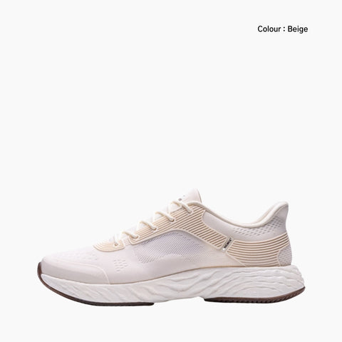 Beige Non-slip, Anti-Skid : Running Shoes for Women : Gatee - 0864GtF
