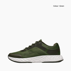 Green Non-slip, Anti-Skid : Running Shoes for Women : Gatee - 0864GtF