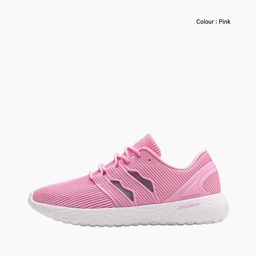 Pink Light, Moisture Absorbing : Running Shoes for Women : Gatee - 0868GtF