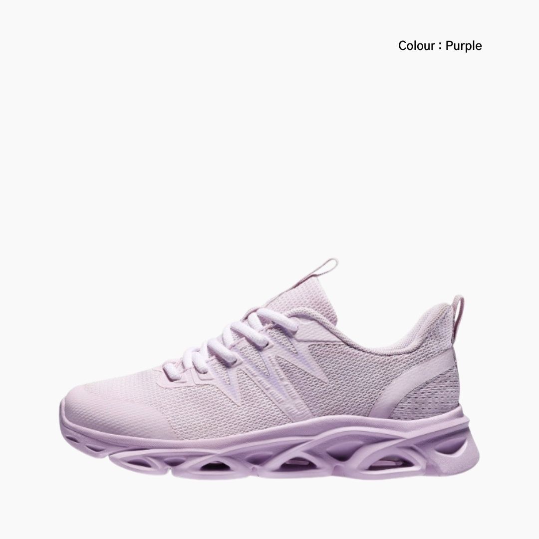 Purple Breathable, Lace-Up : Running Shoes for Women : Gatee - 0869GtF