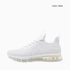 White Comfortable, Anti-slip : Running Shoes for Women : Gatee - 0870GtF