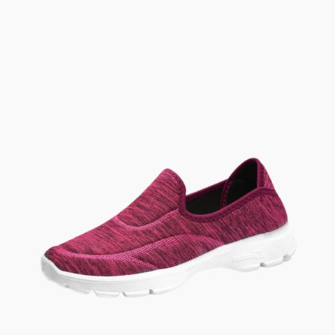 Pink Slip-on, Breathable : Walking Shoes for Women : Turhia - 0047TuF