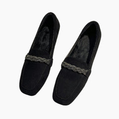 Square Heel, Handmade : Flat Shoes for Women : Sahi - 0583SaF